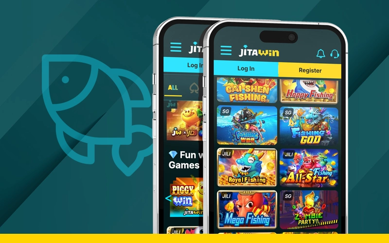 Explore dynamic fishing games by Jili, SG, and JDB at JitaWin.