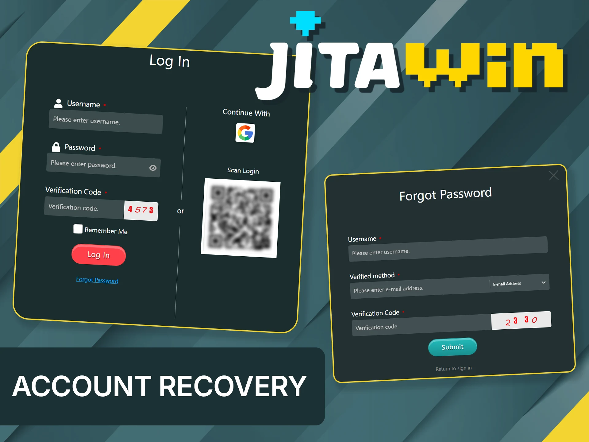 Recover your lost account via the official JitaWin website now.